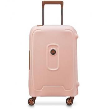 Maleta Delsey Paris Moncey 48L rosa marrón