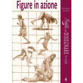 Figure in azione. Modelli per disegnare con griglia