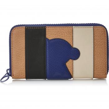 TOUS Patch Greet, Cartera para Mujer, Varios Colores (Multi Camel), 2x10x19.5 cm (W x H x L)