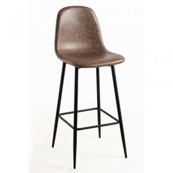 Taburete Veki Pack 6 – Chocolate Marrón