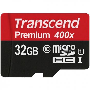 32GB MicroSDHC U1 with Adapter