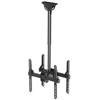 NewStar NM-C440DBLACK Supporto da soffitto per monitor TV doppio 32-60 50kg