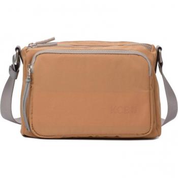 Bolso bandolera impermeable grande KCB Wide Ocre