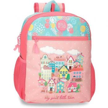 Mochila Preescolar Roll Road My Little Town Rosa
