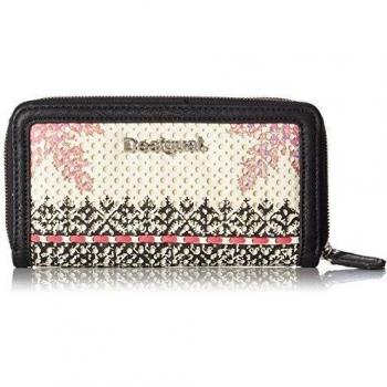 Monedero Desigual MONE Perforado 20 cm Flor Anís