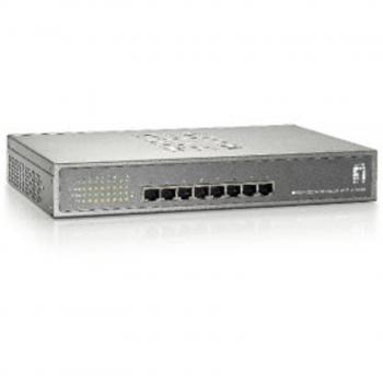 LevelOne GEP-0822 switch di rete Gigabit Ethernet (10/100/1000) PoE Grigio