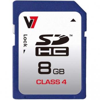 V7 VASDH8GCL4R-2E Memory Card SDHC 8 GB Classe 4