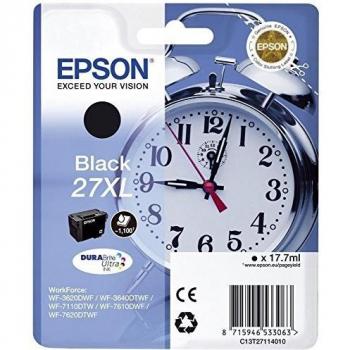EPSON 27XL SVEGLIA NERO ORIGINALE (Cod. C13T27114022)