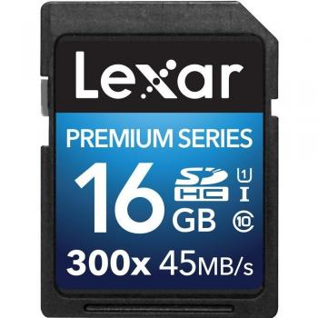 Lexar Premium II 300X 16GB SDHC U1 Scheda di Memoria