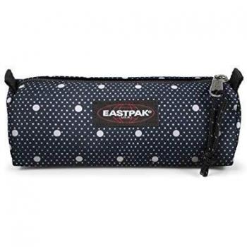 Eastpak Benchmark Estuche Individual, 20 Cm, Negro (Little Dot)
