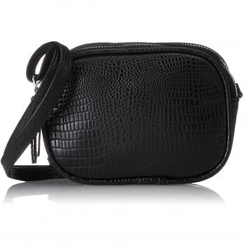 Pcjenela Cross Body, Bolsos bandolera Mujer, Schwarz (Black), 6,5x11,5x16 cm (B x H T)