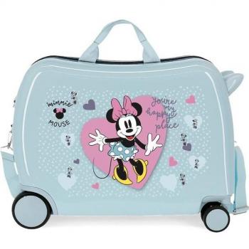 Maleta Infantil Minnie My Happy Place Azul Claro