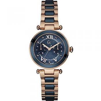Guess Reloj Análogo clásico para Mujer de Cuarzo con Correa en Acero Inoxidable Y06009L7