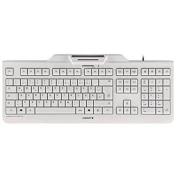 Tastiera CHERRY KC 1000 SC USB QWERTY Spagnolo Grigio