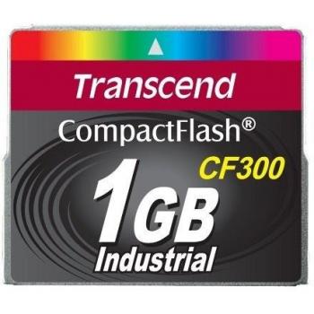 Transcend 1 GB CF Card 300x UDMA5 Tipo I Industriale