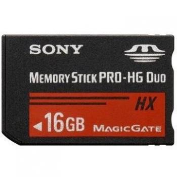 Sony Memory Stick PRO DUO HX PSP 16 GB, Nero