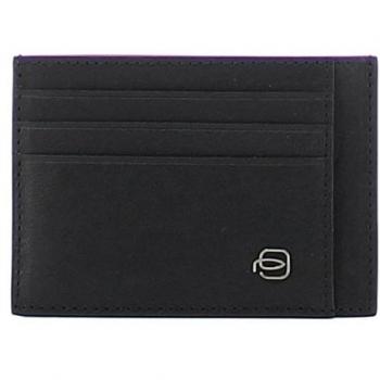 Titular de tarjeta de crédito Piquadro PP2762B3R Negro