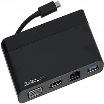 Adattatore Multi-porta USB-C con HDMi e VGA 1x USB-A StarTech DKT30CHVCM