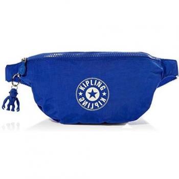 Kipling Fresh Mujer Bolsos bandolera Azul (Laser Blue) 35x15x7 Centímetros (B x H x T)