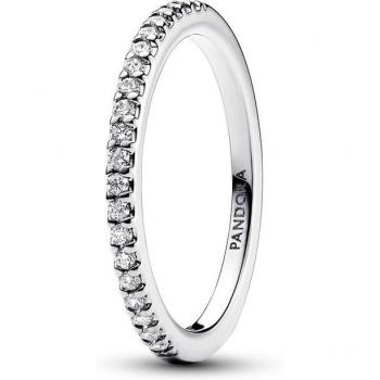 Anillo Brillante de Plata de Ley para Mujer