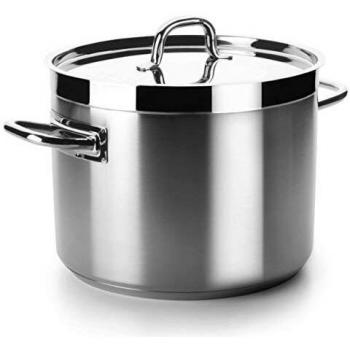 Olla Baja Con Tapa Chef Luxe 24 Cm Inox