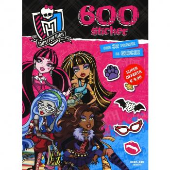 Monster High. 600 stickers. Con adesivi