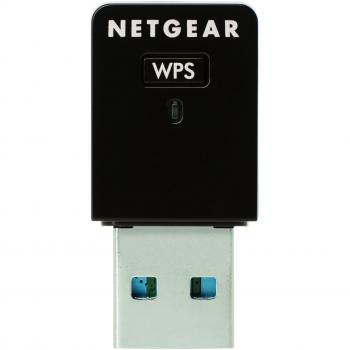 Netgear Micro Adattatore USB Wireless N300, Nero