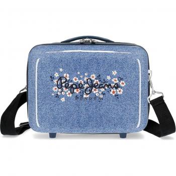 Pepe Jeans Neceser ABS Digital Hatty Adaptable denim
