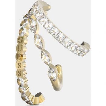 Pendientes Crazy Cuff de Acero con Cristales