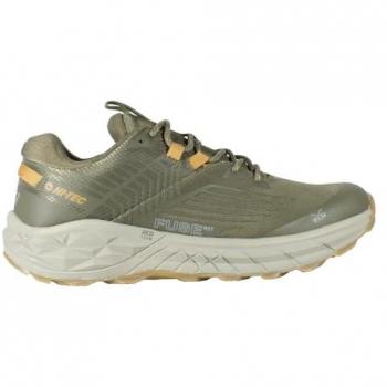 HiTec FUSE TRAIL LOW Verde: Zapatilla de Senderismo Hombre