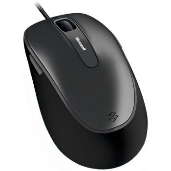 Microsoft 4EH-00002 Comfort 4500 Mouse con tecnologia BlueTrack, adatto a mancini e destrimani e compatibile con Windows/Mac OS X 10.6 Snow Leopard, nero