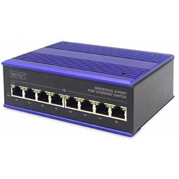 Digitus DN-650106 Switch ethernet industriale 8 Porte 10 / 100 MBit/s