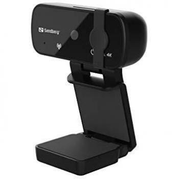 Webcam Sandberg Pro+ 8 Mpx Nera