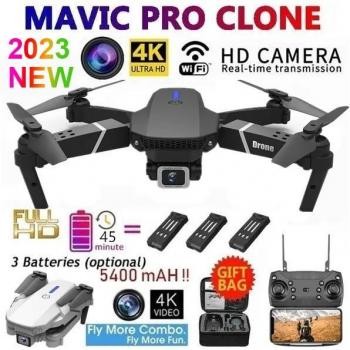 E88 Pro 4K Dron de Control Remoto con Cámara Dual