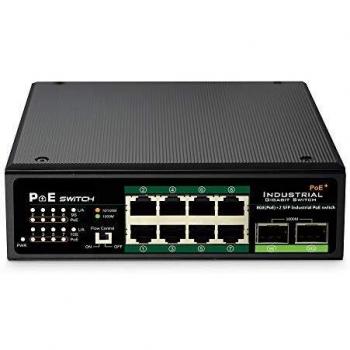 Digitus DN-651110 Switch di rete Gigabit Ethernet 10-100-1000 Nero PoE