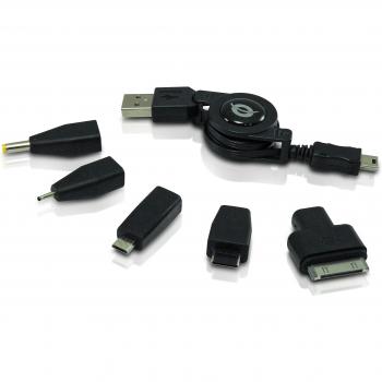 Adattatore USB per auto Conceptronic doppio ingresso, Argento