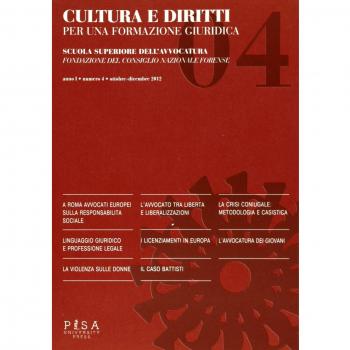 Cultura e diritti. Per una formazione giuridica (2012): 4