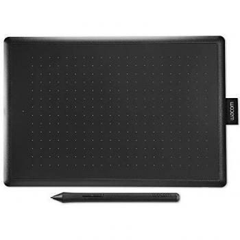 Wacom One By Wacom Medium Graphic Tablet with Pen, Compatible with Windows, Mac, Chromebook, Suitable for Home Office and E-Learning