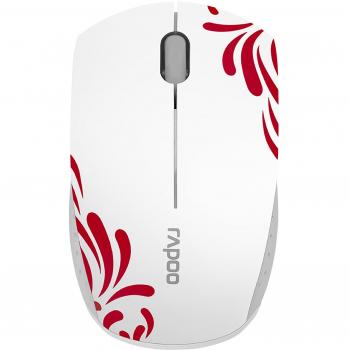 Mouse Wireless 3 Tasti 2.4 Ghz Bianco
