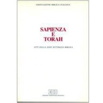Sapienza e Torah. Atti della 29ª Settimana biblica