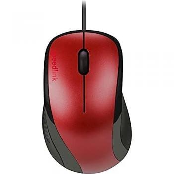 SPEEDLINK Kappa USB Mouse Rosso con 3 Pulsanti