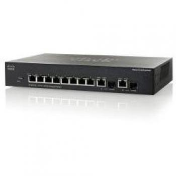Cisco Small Business Switch SF302-08 8 Porte 10/100 + 2 Porte SFP Gigabit