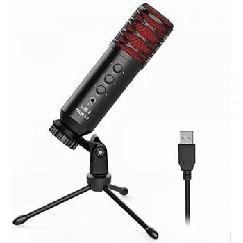 Microfono professionale a condensatore con supporto per PC di TECELKS