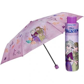 Paraguas Plegable Manual Frozen Disney 50 cm con Elsa y Anna