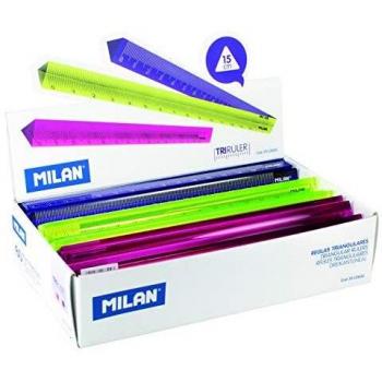 Milan Expositor de 60 Reglas Triangulares