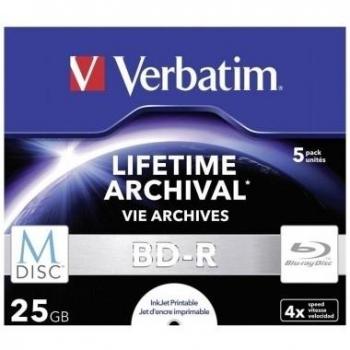 Verbatim 43823 M-DISC Blu-ray Vergine 25 GB