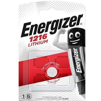 Pack de 1 pila especial CR1216 de Energizer para pequeños dispositivos