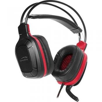 SpeedLink DRAZE Cuffie Gaming Over Ear Nero/Rosso