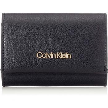 Calvin Klein Tarjetero Enfold Mujer Negro