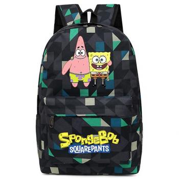 DUqi Bob Esponja Nueva Mochila Kawaii Cartoon Moda Mochila Anime Bolso Oxford Tela Mochilas para niños Bolsos de estudiante de moda Regalos